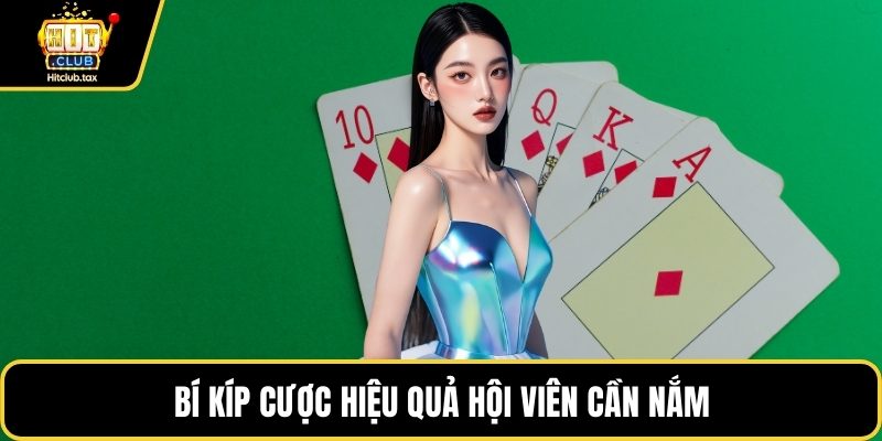 Bí kíp cược hiệu quả hội viên cần nắm